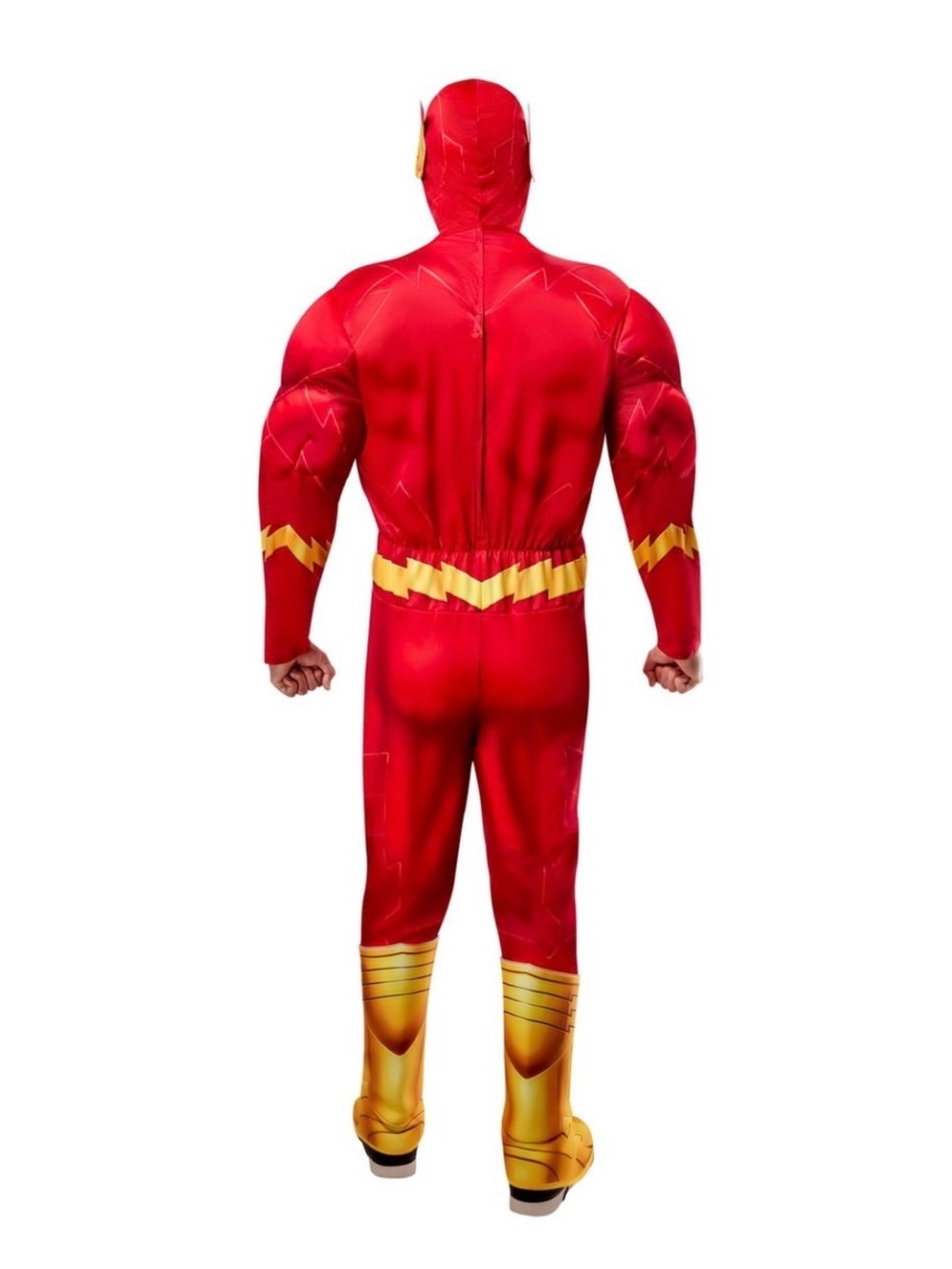 DC Comics The Flash Red and Yellow Muscle Chest Men’s Costume - Picture 2 of 3